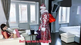 Zsenge csaj és a mikulás