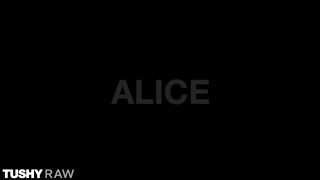 TUSHYRAW - Alice Pink ánusza megrakva