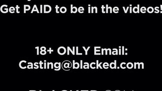 BLACKED - Ava Koxx és egy gigászi gigászi fekete nyeles aszpirin