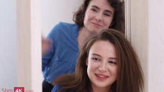 Slim4K - Darcy Dark és Kristi édeshármasban hancuroznak