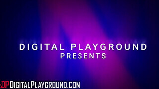Digital Playgroud - Kira Noir kitetovált manussal hancúrozik