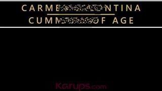 Karups - Carmen Valentina tini krapekkal kúr