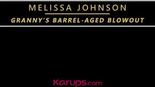 Melissa Johnson a óriási didkós érett nő
