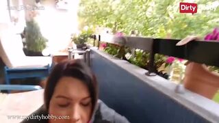 Lara Bergmann forró baletli pippantása megkettyintve óriási faszal