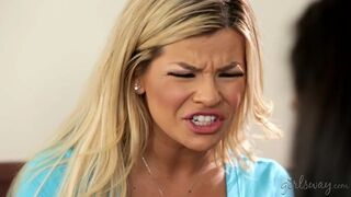 Abby Lee Spanyol és Adriana Sephora forró tinédzser lezbi játékai