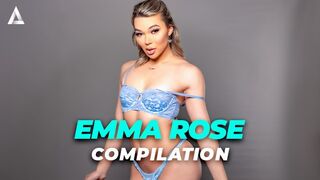 Emma Rose forró transzi leszbi kalandjai – kettős dugás, édeshármas baszás és vad fenék örömök