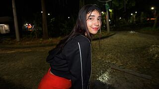 Nyilvános felszedés vad édeshármasban végződik, amikor beleegyezett az segglyukba