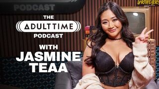 Ázsiai Pornósztár Casting Forgatás a Termetes Popós Jasmine Teaa-val az Adult Time Csatornán