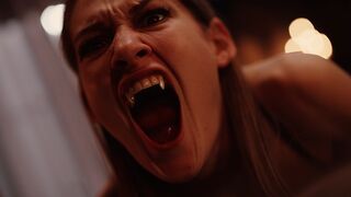 Sötét Vágyak Kastélya - Vampired Csábításában Egy Kívánatos Világos Szőke Úrnő és Egy Szemérmes Csaj Tiffany Tatummal és Leana Lovings-szal